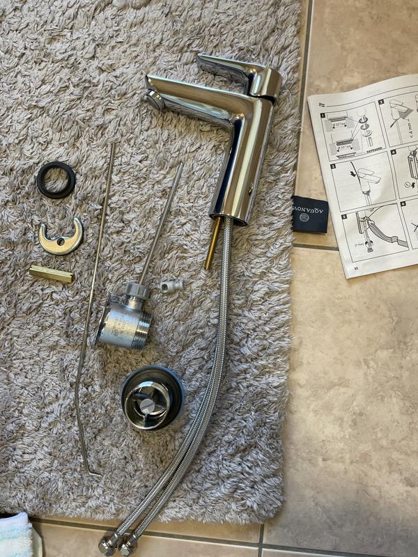 Robinet Automatique Hansgrohe Talis E - Mitigeur De Lavabo Avec Tirette De Vidage, Aspect Doré Poli 71710990 Mitigeur Lavabo Hansgrohe
