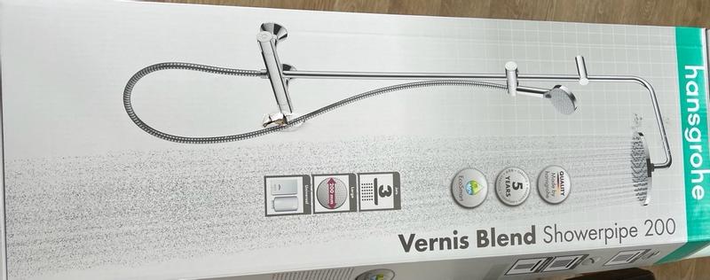 T◆新品hansgrohe Vernis Blend シャワーシステム 200 Amazon.co.jp: hansgrohe Vernis Blend シャワーシステム 200 1