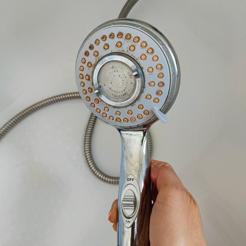 Hansgrohe Croma Select S Handbrause Mit Gleitstange – 15,2 Cm, Gebürstetes Nickel, Inkl. Schlauch