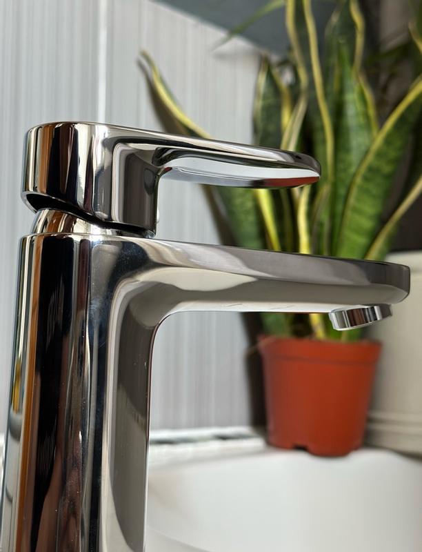 Hansgrohe Vernis Blend Basin Tap - Modern Single Lever Mixer Faucet In Chrome (No Waste Included)