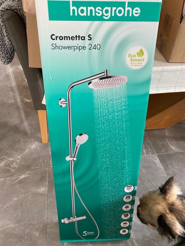新品 Shower system Hansgrohe Crometta E 240 1jet, 27298000 | Showers