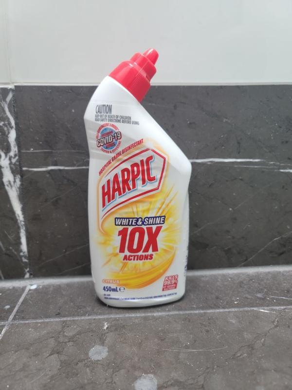 Harpic White & Shine 10x Actions Review, Toilet cleaner