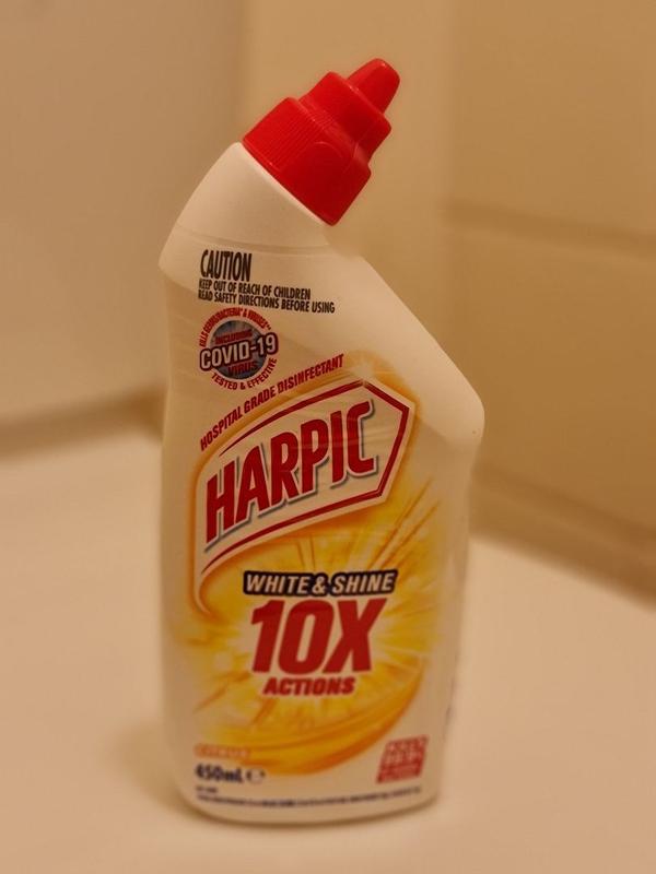 Harpic White & Shine 10X Actions Toilet Cleaner Fresh 450mL