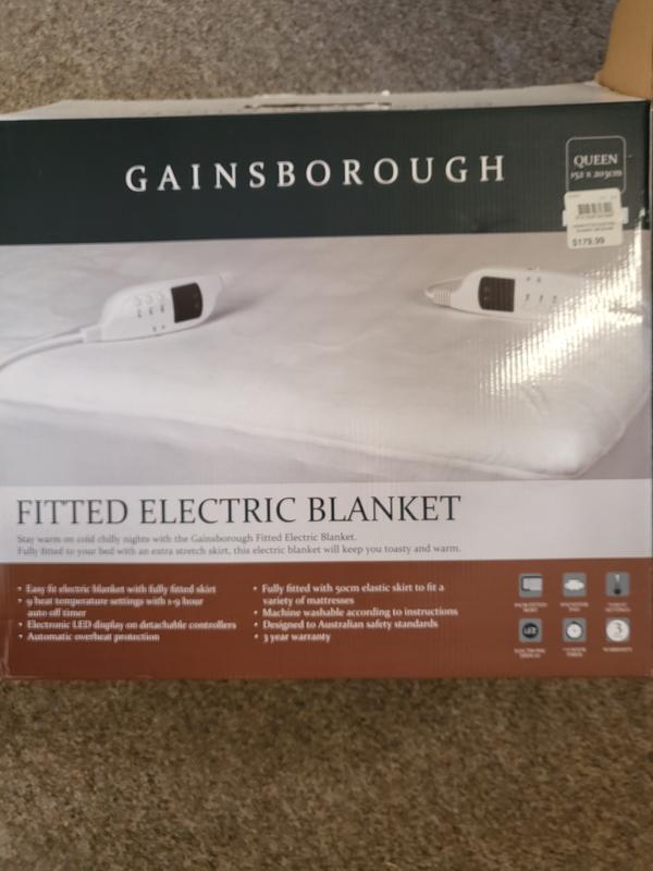 Gainsborough electric 2024 blanket