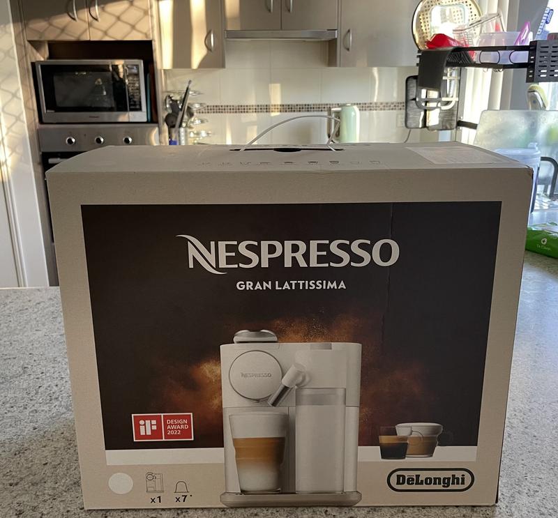 Macchina Caffè De'Longhi Nespresso Gran Lattissima - 19 Bar, Cappuccino Automatico, Bianco - Foto 6