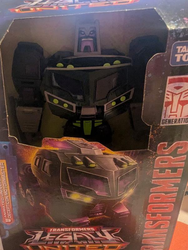 Transformers Legacy United: Action Figure Voyager Class Decepticon Motormaster (Animated Universe) 17,5 Cm - Giocattolo Convertibile