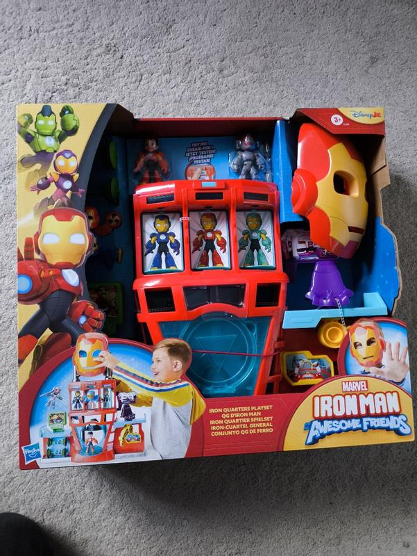 Marvel Iron Man And His Awesome Friends - Pack Figurines Avengers En Armure 5010996313355