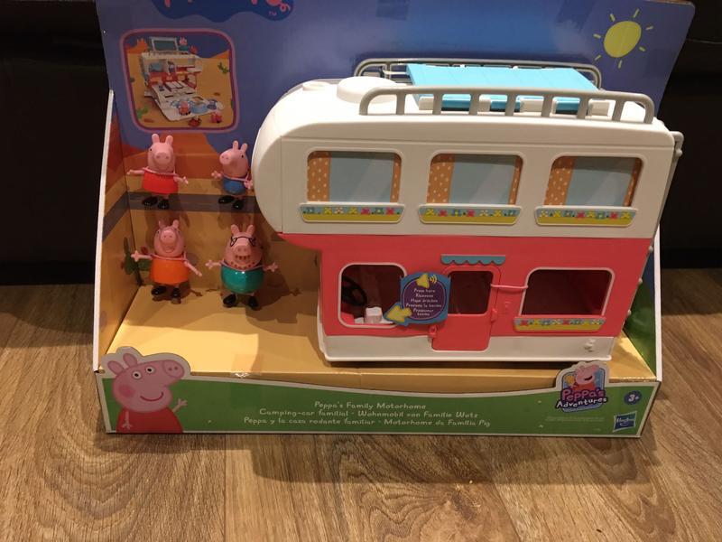 Hasbro Original Peppa Pig Peppa y la Casa Rodante Familiar