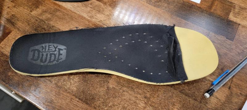 Photo submitted with review of product