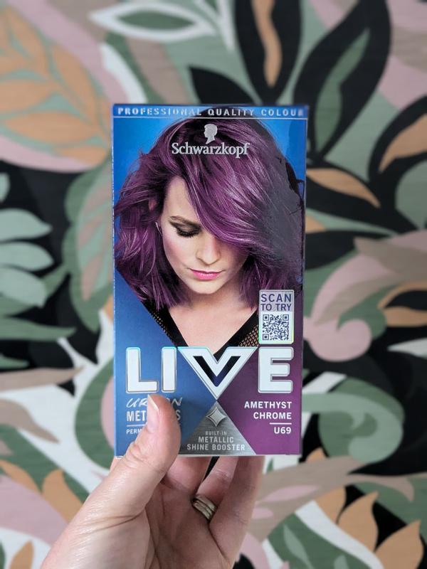 Schwarzkopf Tintura Per Capelli Metallizzata Live Urban U69 Amethyst Chrome - Foto 6