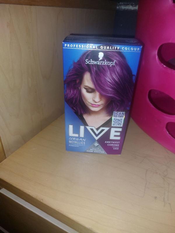 Schwarzkopf Colore Per I Capelli - Live Urban Metallics - U69 Amethyst Chrome - Foto 11