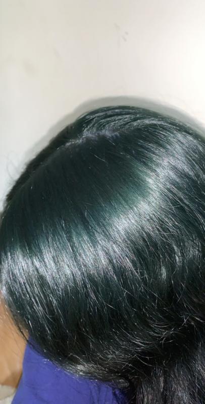 LIVE Urban Metallics Permanent Green Hair Dye Midnight Jade