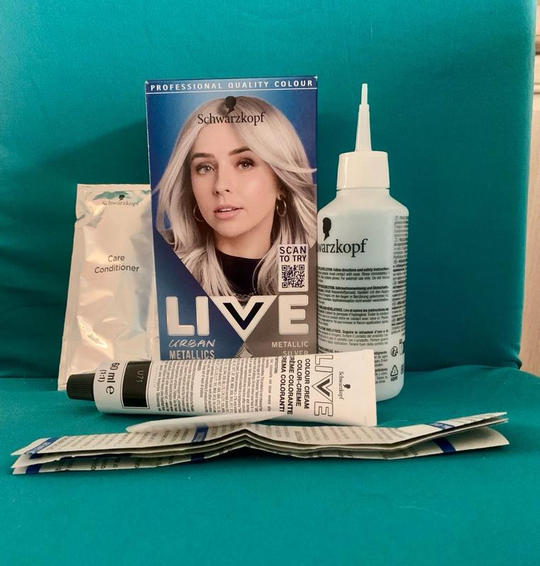 U71 METALLIC SILVER Hair Dye by LIVE U71 METALLIC SILVER Hair Dye by LIVE