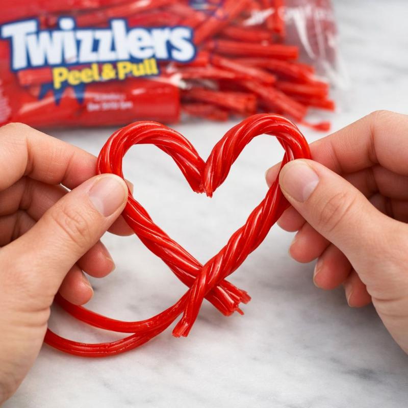 TWIZZLERS PULL 'N' PEEL Cherry Candy - 3400056043 | Blain's Farm