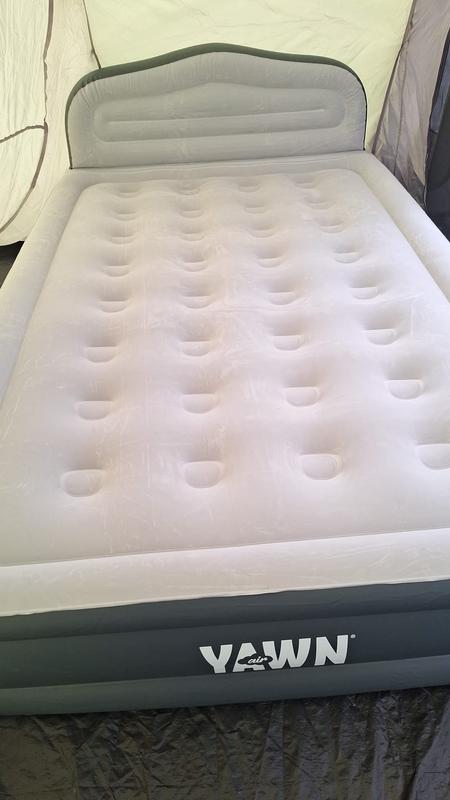 Double yawn hotsell air bed