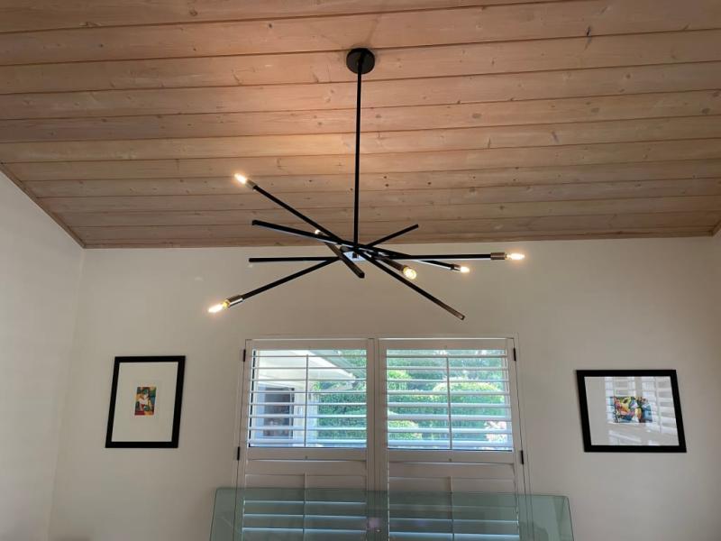 Archer Large Adjustable Single Tier Chandelier