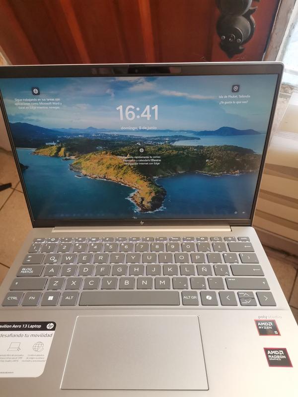 HP Pavilion Aero 13.3 inch Laptop 13-bg0000AU, Silver - 13.3