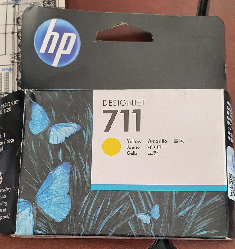 HP 711 3-pack 29-ml Cyan DesignJet Ink Cartridges - (CZ134A