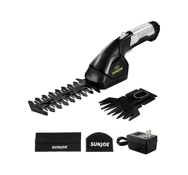 Sun Joe 7.2-Volt 2-in-1 Grass Shear Plus Hedge Trimmer