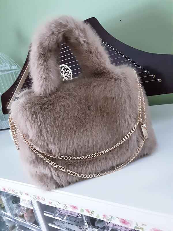 G by Giuliana Faux Fur Crossbody/Tote - 23287215 | HSN