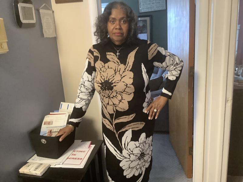 Nina Leonard Jacquard Long-Sleeve Mock-Neck Sheath Dress | HSN