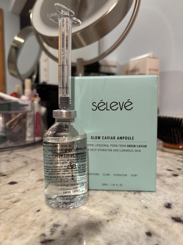 The Beauty Spy Seleve Glow Caviar Ampoule Topical Skin Serum | HSN
