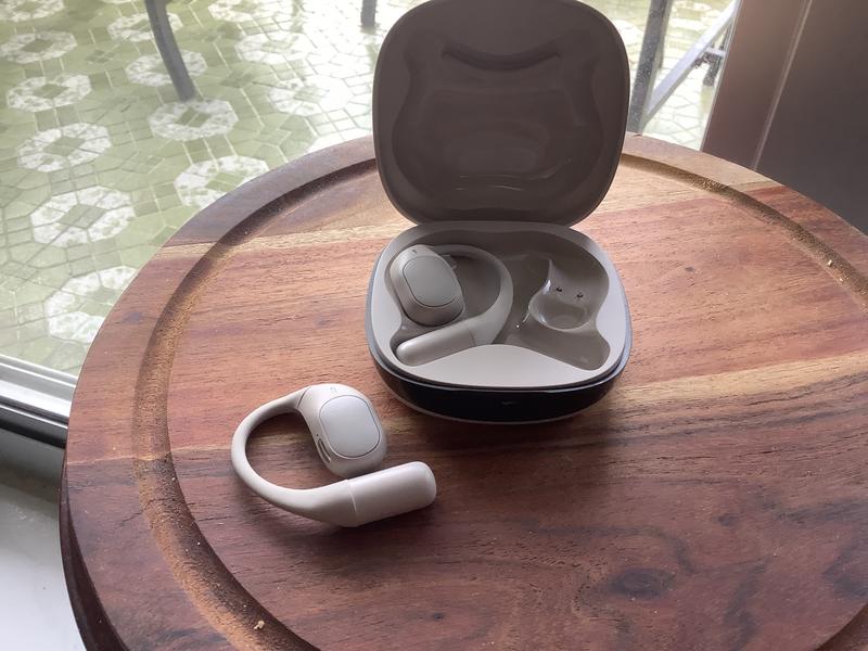 VYBZ Open-Ear Wireless Headphones with Charging Case | HSN