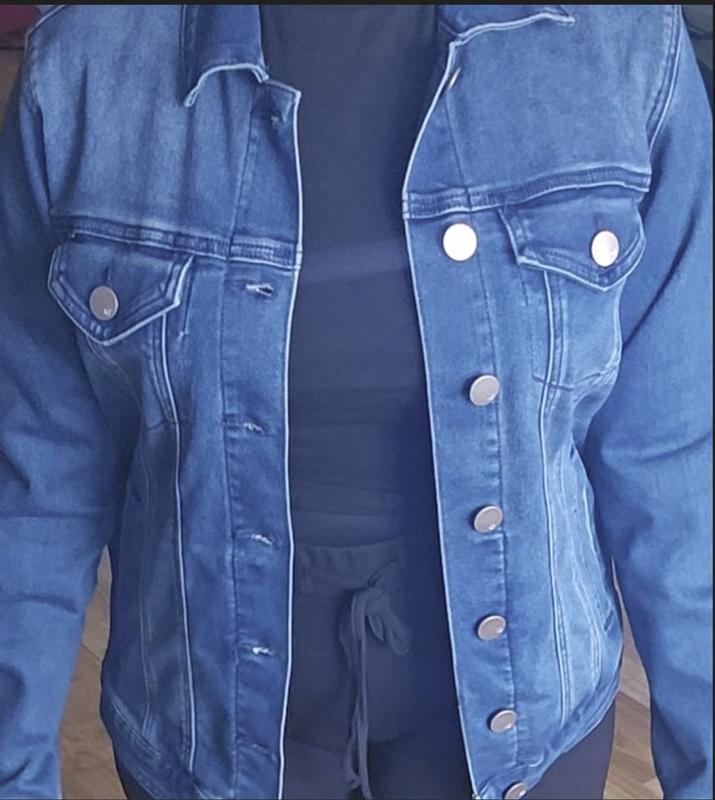 DG2 by Diane Gilman Virtual Stretch Denim Jacket | HSN