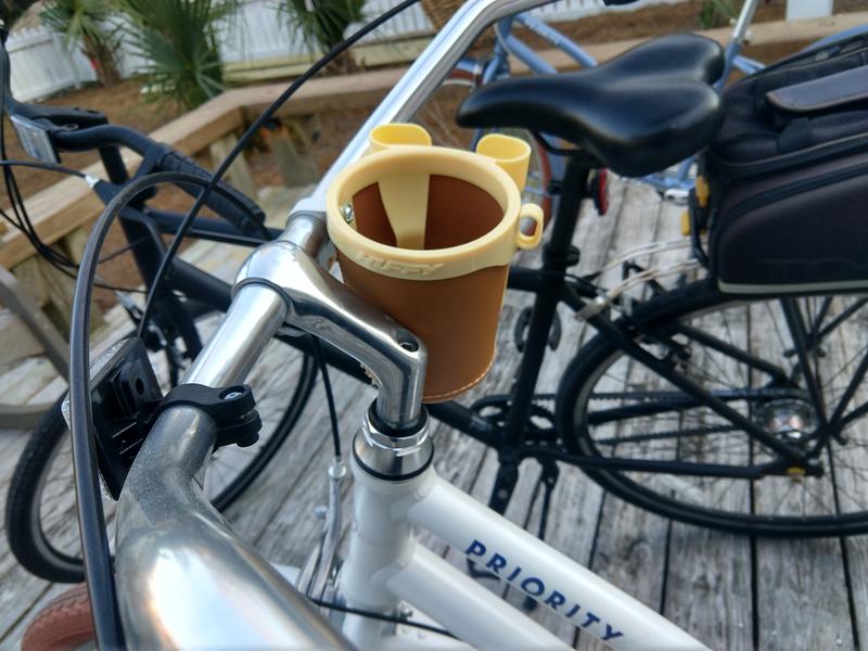 bike basket and cup holder