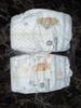 The diaper on the right is the new thinner one.