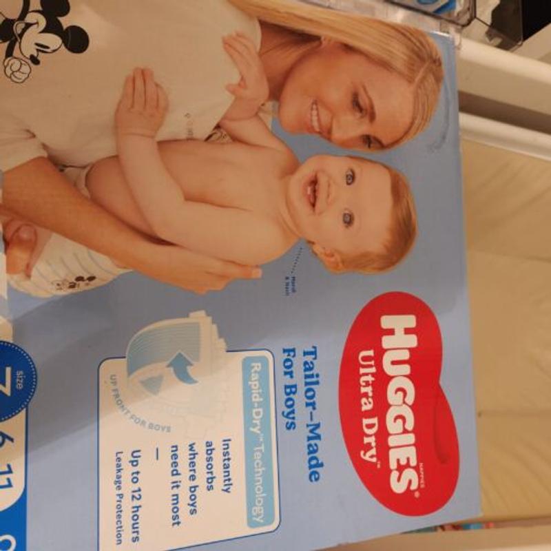 Coles huggies size store 6