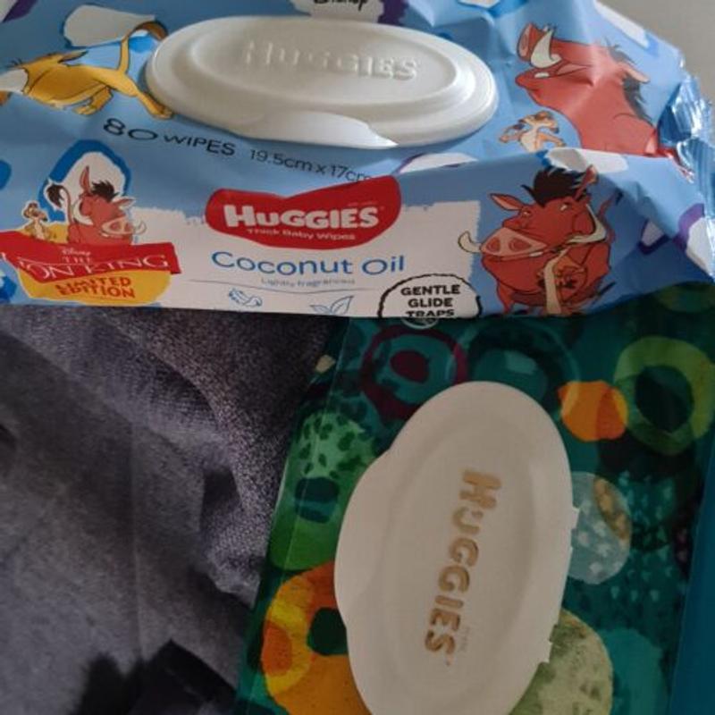 Huggies coconut best sale wipes coles