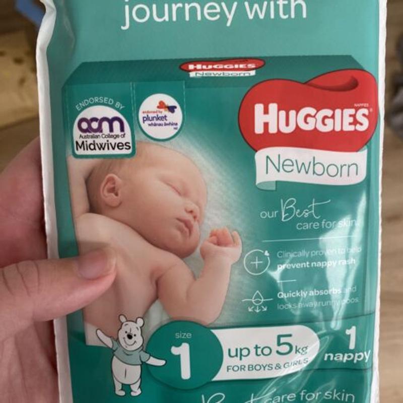 Huggies newborn best sale nappies coles