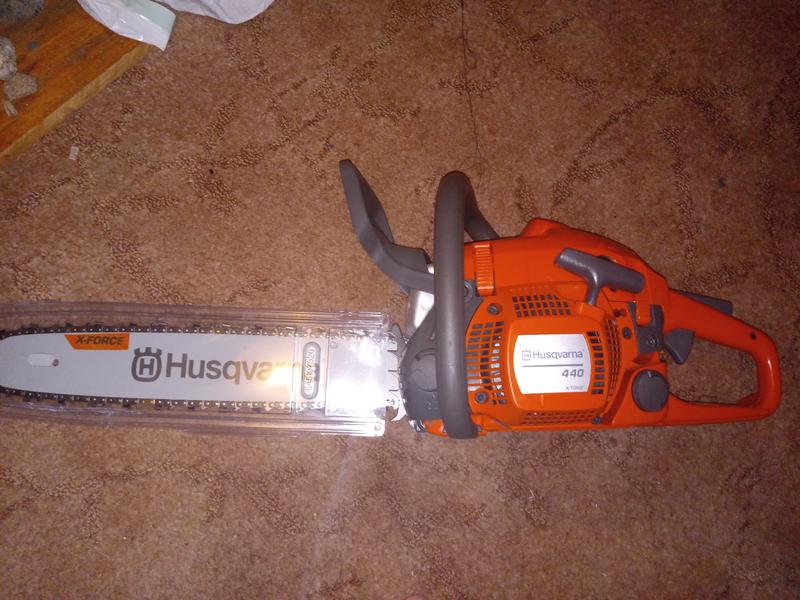 My new chainsaw