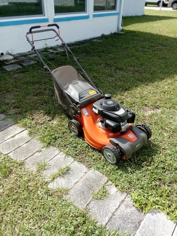 The world's greatest lawn mower four wheel drive