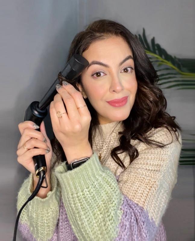 Glam wave curling iron hotsell