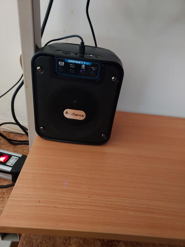 iDance GoParty-1 Bluetooth draadloze speaker met discolamp