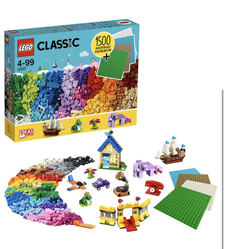 LEGO stenen en bouwplaten 11717