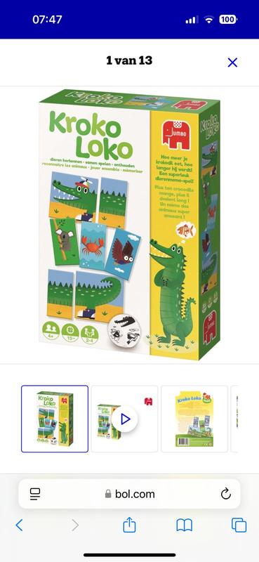 Piatnik Kroko Loko társasjáték