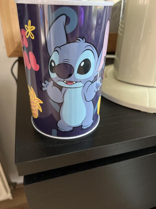 Metalen spaarpot, ronde spaarpot voor kinderen STARPAK (1, blauw