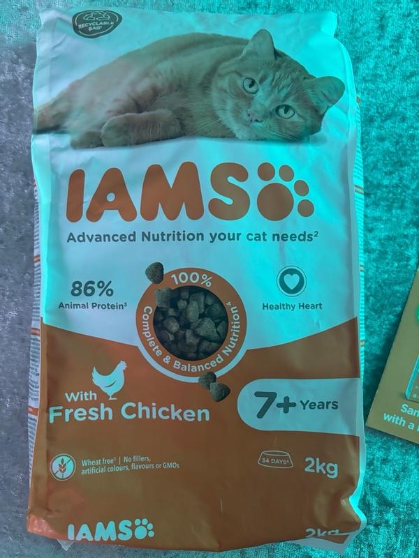 Iams senior cat food sainsbury's best sale