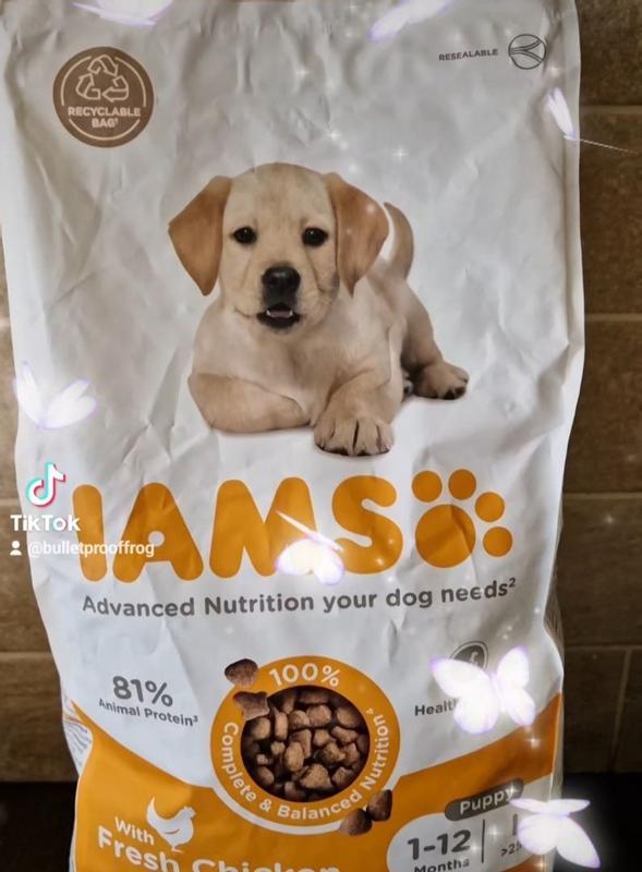 Iams vitality puppy food best sale