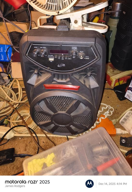 Photo submitted with review of product