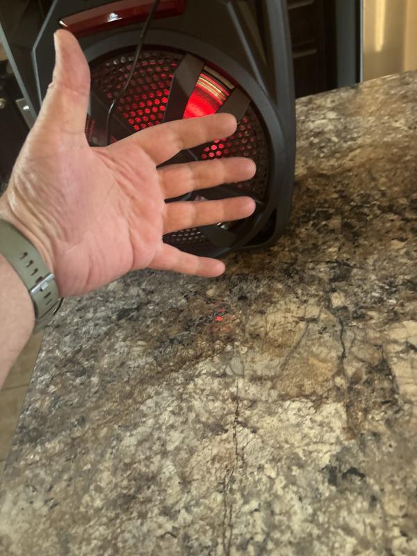 Photo submitted with review of product