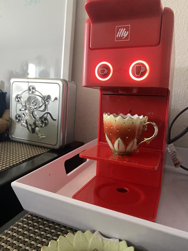 ② Machine à expresso Illy Iperespresso Y3.2 noir + voir tasses