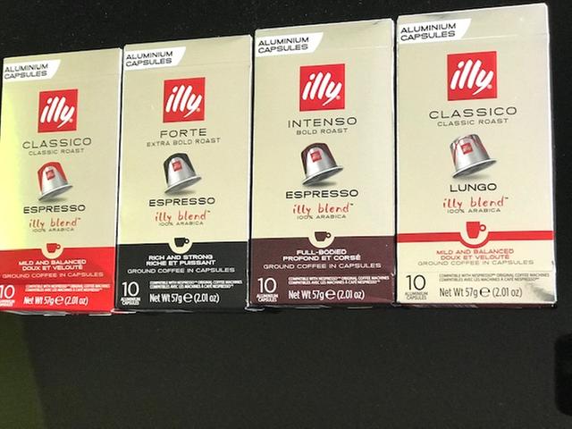 illy Coffee Pods Capsules 10 / 20 / 100 Compatible with Nespresso Original  Line