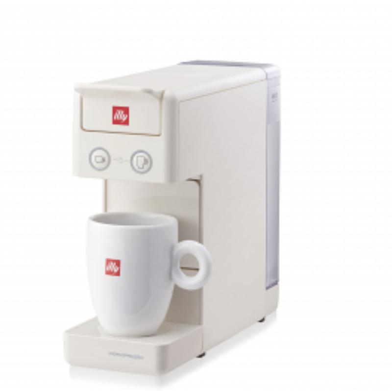 Illy coffee 2025 machine white