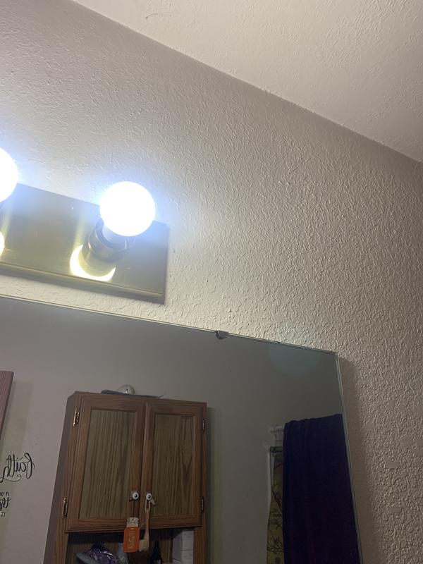 Light in bathroom