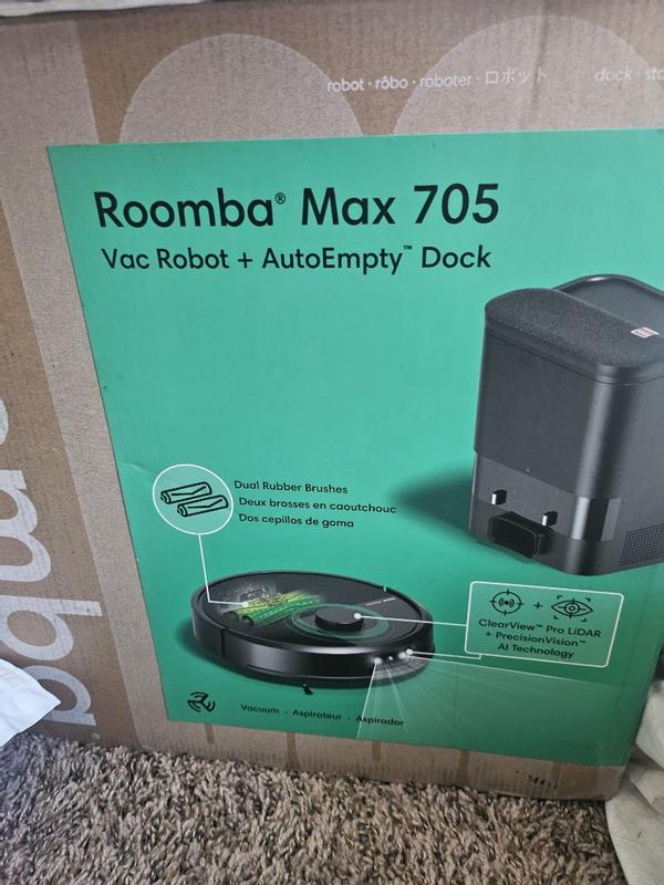 iRobot Roomba Max 705 Vac robot + AutoEmpty Dock - 23674529
