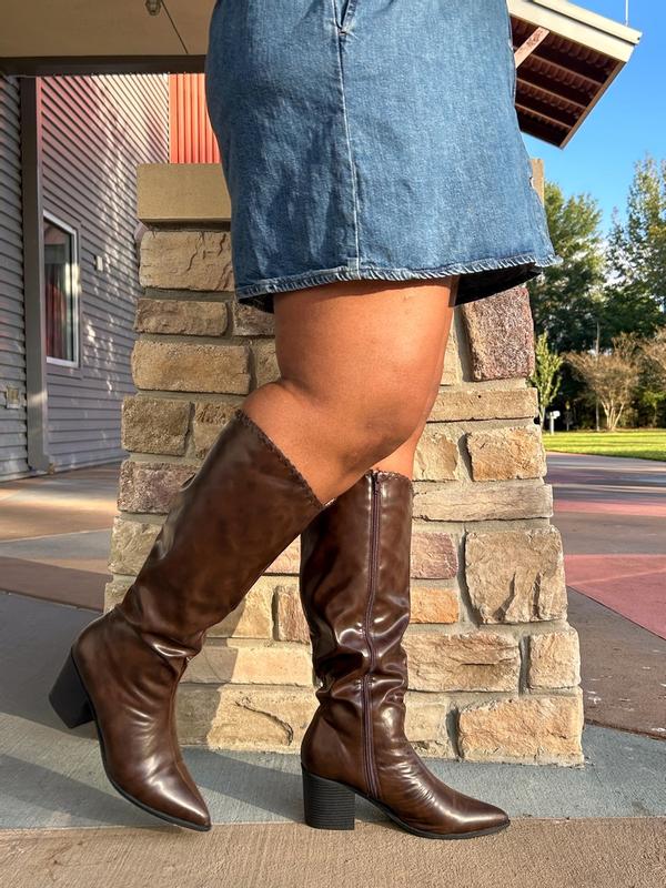 Journee Collection Wide Width And Extra Wide Calf Boots Journee